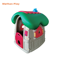 Maisonnette de jeu intérieure en plastique Wathen PT-002 à prix abordable avec toboggan pour la maternelle, pour les enfants de 3 à 8 ans