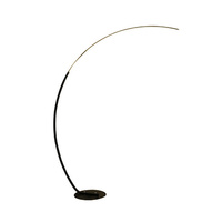 Marglice Moderne simple demi-cercle vertical lampadaire salon chambre coin nordique lumière luxe lune anneau lampadaire