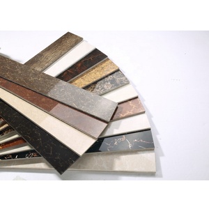Moderno 100x600 Patrón de cerámica en <span class=keywords><strong>blanco</strong></span> y negro Azulejo de porcelana Rodapié de ladrillo refractario con diseño antideslizante para piso de pared de cocina - Product Image 6