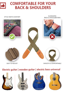 <span class=keywords><strong>Precio</strong></span> al por mayor correa de <span class=keywords><strong>guitarra</strong></span> hecha de lona de nylon es cómoda para los hombros y el cuello adecuado para todas las correas de <span class=keywords><strong>guitarra</strong></span> - Product Image 6