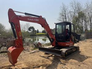 Excavatrices sur chenilles d'occasion de 5 tonnes, Kubota U50, origine japonaise, équipement de machine - Product Image 6