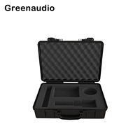 GAZ-HC04 Cas Portable Sans Fil Microphone Carte Son En Direct Équipement Matériel Outils De Stockage Emballage Boîte De Sécurité De Protection