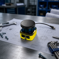 KELI KLM LiDAR de sécurité avec alarme de détection de poussière, capteur de sécurité pour l'automatisation industrielle à large angle de balayage