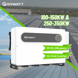 Système solaire photovoltaïque Growatt connecté au réseau 100KW 150KW 250KW 350KW triphasé pour usage commercial et industriel - Product Image 1