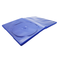 Étui de remplacement pour console Playstation 2, disque optique, bleu, pièce de rechange pour ps4, jeu vidéo