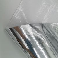Film alvéolisé et résistant à l'humidité, 50 m 110 GSM, tissu tissé, emballage sous vide, thermo-isolant