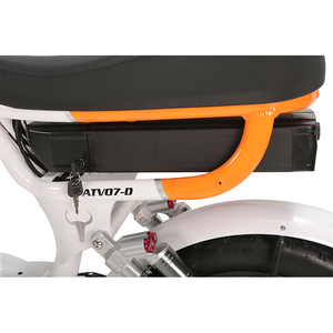 Bicicleta eléctrica de 20 pulgadas con suspensión completa de cola suave, bicicleta eléctrica con buje de largo alcance, Bafang step through chopper ebike para mujer - Product Image 3
