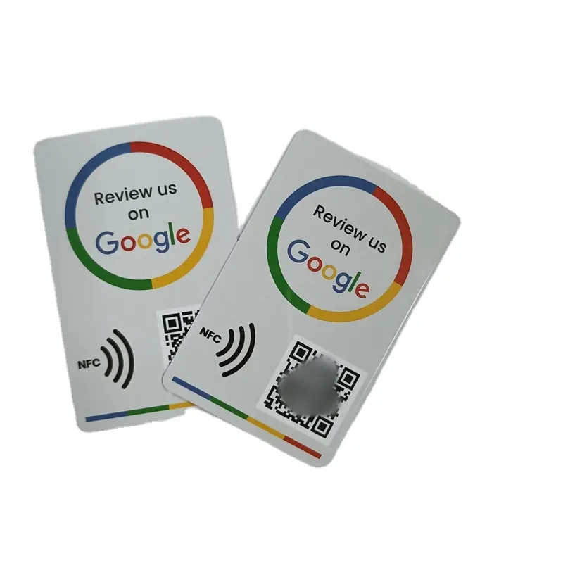 Operate Simple And Quick Feedback NFC Google Consumer Survey Card