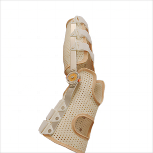 Attelle thermoplastique perforée réutilisable d'équipement de thérapie médicale certifiée par ISO de la CE pour la réadaptation orthopédique de physiothérapie - Product Image 1