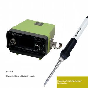 STM32 V3 T12-A เครื่องบัดกรีไฟฟ้าไร้สาย ปรับได้ 30-80W 840F อุณหภูมิสูงสุด แบตเตอรี่ ด้ามจับแบบดินสอ 6 วินาที - Product Image 2