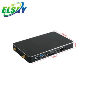 ELSKY-Mini PC con CPU Rockchip RK3399 Realtek 8211F, pantalla 4K, brazo 2COM, placa base, USB2.0, USB3.0