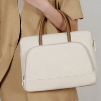 Tas Laptop Wanita Custom Kantor Laptop OEM Tas Kerja untuk Bisnis dengan logo Tas Tote Wanita Muat Laptop 15 Inch CA01
