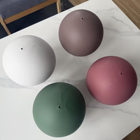 Ballon de Pilates portable personnalisé avec logo, petit ballon de fitness pour le renforcement du tronc, antidérapant, mini ballon suisse pour la maison et la salle de sport