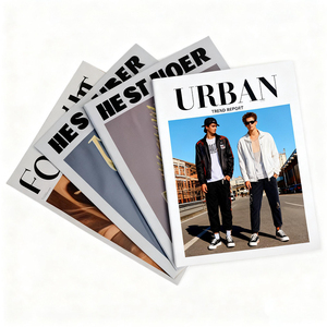 Chất lượng tốt tùy chỉnh UV in ấn Danh mục Brochure tập sách in kỹ thuật số thời trang Tạp Chí in ấn cuốn sách - Product Image 1