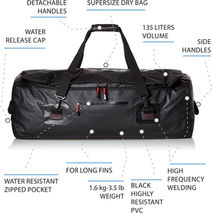 Lona deportiva resistente con logotipo personalizado, lona impermeable de PVC, para viajes - Product Image 2
