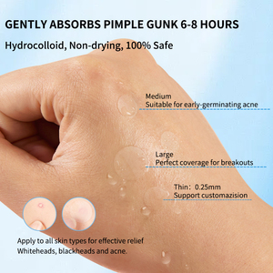 Hàn Quốc Mụn Salicylic Trong Kho Hydrocolloid Chăm Sóc Mặt Sticker Kiểm Soát Dầu Mụn Vá Sẹo Phòng Chống Mụn Vá Nhãn Hiệu Riêng - Product Image 4