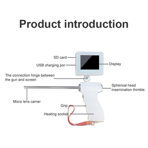 Veterinary Canine <strong>Artificial</strong> <strong>Insemination</strong> <strong>Instrument</strong> with 3.5" Screen 15MP Camera 250/320mm Probe Durable Rechargeable Design - Product Image 2