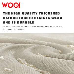 Silla Plegable para Exteriores Woqi, Negra, con Marco de Madera y Aluminio, Silla Portátil para Jardín - Product Image 4