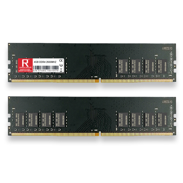 Factory Wholesale Gaming PC DDR4 ECC RAM 4/8/16GB 2133/2400/2666MHz Stock Desktop Module