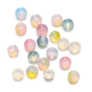 Perles de verre rondes de 10 mm, en cristal, en vrac, pour la création de bijoux, printemps 2024, origine Yiwu, AC3097 - Product Image 5