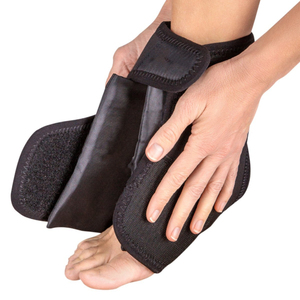 Enveloppe de poche de glace pour pied de cheville pour blessures pochette de glace réutilisable pour entorse plantaire chevilles Achille - Product Image 3