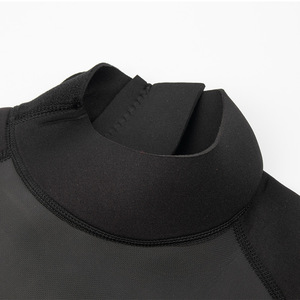 بدلة غطس رياضية فائقة المرونة 3 <span class=keywords><strong>Neoprene</strong></span> عالية الجودة بدلة كاملة سوداء بقفل مسطح بسحّاب مطرز للرجال والنساء مقاوم للماء - Product Image 5