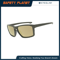 Lunettes de soleil de sport unisexes personnalisées de haute qualité avec des verres Biobase fabriqués à Taïwan pour les activités de plein air et de cyclisme