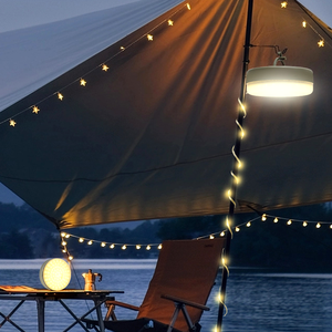 Multifunctional Rechargeable <b>Camping</b> Light Portable Hanging <b>LED</b> Emergency <b>Lantern</b> Outdoor Lamp for Fishing and Hiking Portable L - Product Image 2