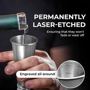 จิ๊กเกอร์ญี่ปุ่นแบบพรีเมี่ยมพร้อมมาตรวัดด้านในสำหรับบาร์เทนเดอร์304สแตนเลสสตีลบาร์ค็อกเทลคู่อุปกรณ์เครื่องมือ - Product Image 3