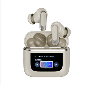 Écouteurs intra-auriculaires sans fil <span class=keywords><strong>V8</strong></span> avec écran tactile LCD, son stéréo TWS, basses puissantes, réduction de bruit active ENC et ANC, pour le sport et le jeu - Product Image 2