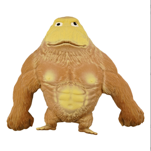 Gorilla stressbal, rekbaar, knijpbaar, squishy fidget <span class=keywords><strong>toy</strong></span> met zand gevulde TPR voor angstverlichting, party-favour voor jongens, meisjes, unisex - Product Image 2
