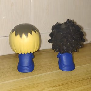 Figura de Acción de PVC de 10 cm, Versión Q, Estatua de <span class=keywords><strong>Manga</strong></span> Japonesa, Modelo de Juguete, Figuras de Anime de Haikyuu Miya Atsumu y <span class=keywords><strong>Blue</strong></span> <span class=keywords><strong>Lock</strong></span> - Product Image 3