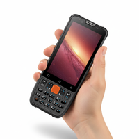 Computadora Móvil PDA Android 13 con Escáner de Código de Barras 2D, Terminal de Datos Portátil de Construcción Robusta para Inventario de Almacén y Comercio Minorista