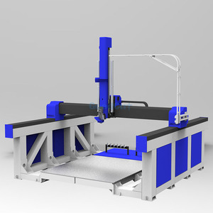 Jinan 4 trục 5 trục 3D 4D gỗ khuôn Polystyrene bọt EPS nhựa xốp phay router <span class=keywords><strong>CNC</strong></span> máy quay - Product Image 4