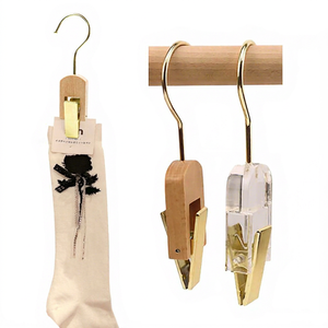 Astrid Store – Nouveaux supports à chaussettes multifonctionnels en bois, personnalisables avec logo, gain de place, à un seul niveau, pour armoire, salle de bain, boutique - Product Image 1