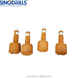 Sinodrills Down The Hole Water Well Drill DTH Button Drill Bits Concentric Symmetric Casing Drilling System Pilot Bit Ring Set
