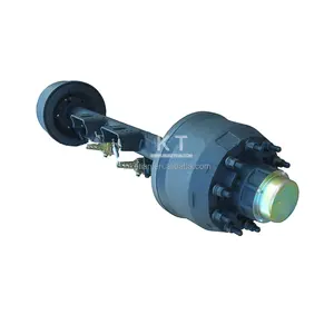 Professional Trailer Parts 12T York Type Drum Brake Semi Trailer Axle Manufacturer