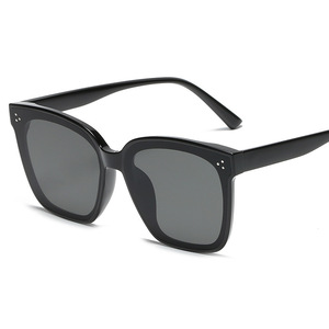 Gafas de Sol Qianai de Moda, Estilo Coreano, Montura Grande Irregular, Protección UV400, Montura de PC, Unisex, Tipo 3 - Product Image 5