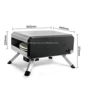 Commercial deck outdoor bakery cake toaster bread baking electric gas pizza oven gas oven for sale bakery