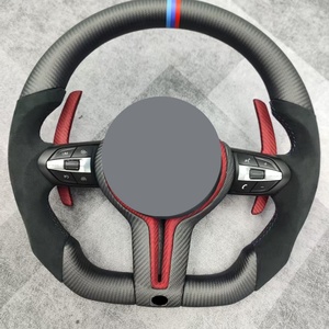 Volante Deportivo de Fibra de Carbono LED para BMW E70 X5 E71 X6 E90 E91 E92 E93 E89 Z4 E81 E82 E87 E39 330i X5 F15 - Product Image 2