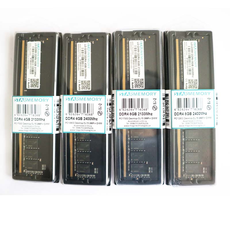 DDR ECC RAM 2GB 4GB 8GB 16GB 32GB 2133/2400/2666/3200MHz Memory