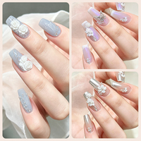 BORN PRETTY 5ml Gel Sculptant Solide 5D Blanc Pur Sans Résidu, Marque Privée, Gel de Sculpture 3D pour Nail Art, Facile à Modeler et à Relier en Relief pour Motifs Floraux