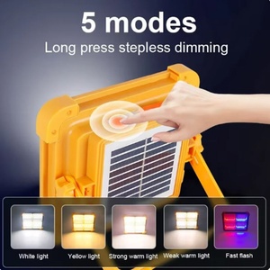 Linterna Solar Portátil Recargable, Reflector para Exteriores, Cuatro Modos, Luces Solares de Emergencia para Camping - Product Image 3