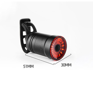 Luz trasera inteligente para bicicleta <span class=keywords><strong>de</strong></span> montaña y carretera, sensor <span class=keywords><strong>de</strong></span> freno, resistente al agua, luz trasera <span class=keywords><strong>de</strong></span> seguridad para ciclismo - Product Image 6