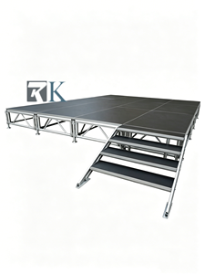 Aluminum Alloy Stage for Weddings and Events Simple Mobile Stage for Exhibitions and <b>Shows</b> - Product Image 2
