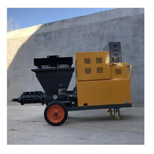 Máquina automática portátil de enyesado de mortero de pintura de cemento de pared de 220V - Product Image 4