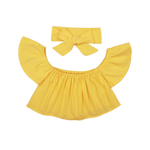 Conjuntos de Ropa para Bebés, Shorts, Top Corto, Camisas y Pantalones para Niñas, Venta al Por Mayor en China - Product Image 3