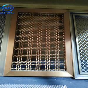 Panel de Malla Metálica Decorativa, Malla Metálica de Acero Inoxidable Bronce para División Interior y Biombo, Panel de Techo - Product Image 5