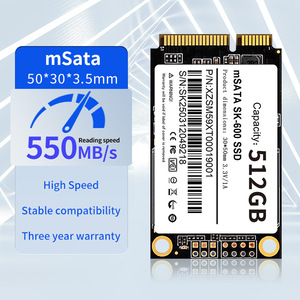 mSATA SSD 512GB Solid State Drive 30x50mm For Desktop Laptop High Speed TLC Flash Architecture - Product Image 2
