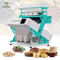 Koffie Pinda Sorteermachine Appel Kleurselectie Candy Mais Kleur Sorteermachine CCD Sensor Machine voor Graan